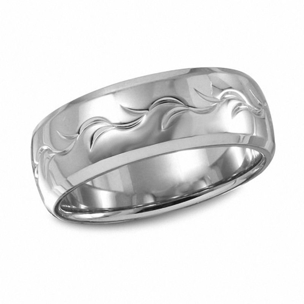 NWT Men’s Size 9 Zales Etched Band